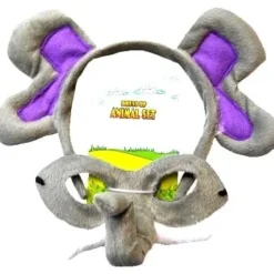 Animal Headband & Mask Set (Elephant) -Fancy Dress Store HE9981 1.jpg
