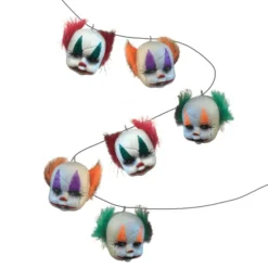 Clown Head Garland (6 Heads Included)