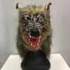 Werewolf Brown Mask, Adult -Fancy Dress Store IMG 2744 scaled 600x800.jpg