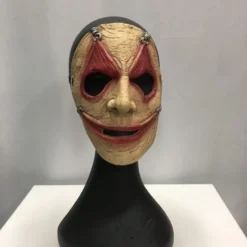Frontal Wired Clown Mask, Adult
