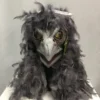 Grey Bird Mask With Moving Mouth, Adult -Fancy Dress Store IMG 2905 scaled 600x800.jpg