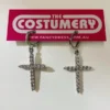 Diamante Jewelled Cross Earrings -Fancy Dress Store IMG 3243 2 600x800.jpg