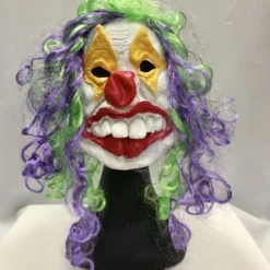 Ugly Clown With Green Hair