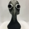 Plague Doctor Mask, Silver -Fancy Dress Store IMG 3704 600x800.jpg
