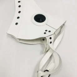 Plague Doctor Mask, White -Fancy Dress Store IMG 3715 600x824.jpg