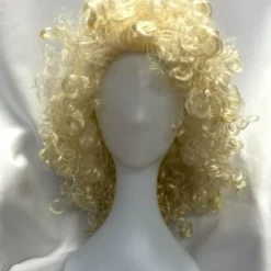 Curly Perm Wig, Blonde