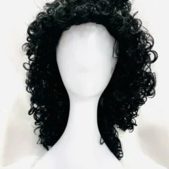 Adult Clothing Store 27 Curly Perm Wig, Black