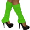 80’s Leg Warmers – Fluro Green -Fancy Dress Store LE3238GR.jpg