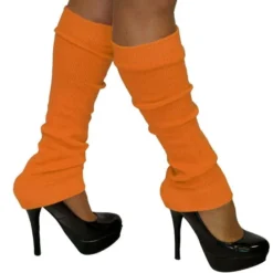 80’s Leg Warmers – Fluro Orange