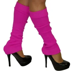 80’s Leg Warmers – Fluro Pink