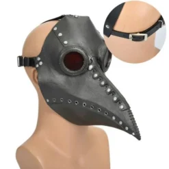 Plague Doctor Mask (Full Head Rubber)