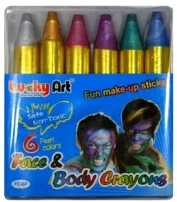 6 Stick Makeup Set (Pearl Colours) 3 6 Stick Makeup Set (Pearl Colours)