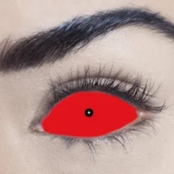 Sclera Full 22mm Satanic Red – 1 Year Lenses