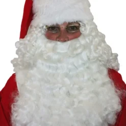 Deluxe Santa Half Wig & Beard Set